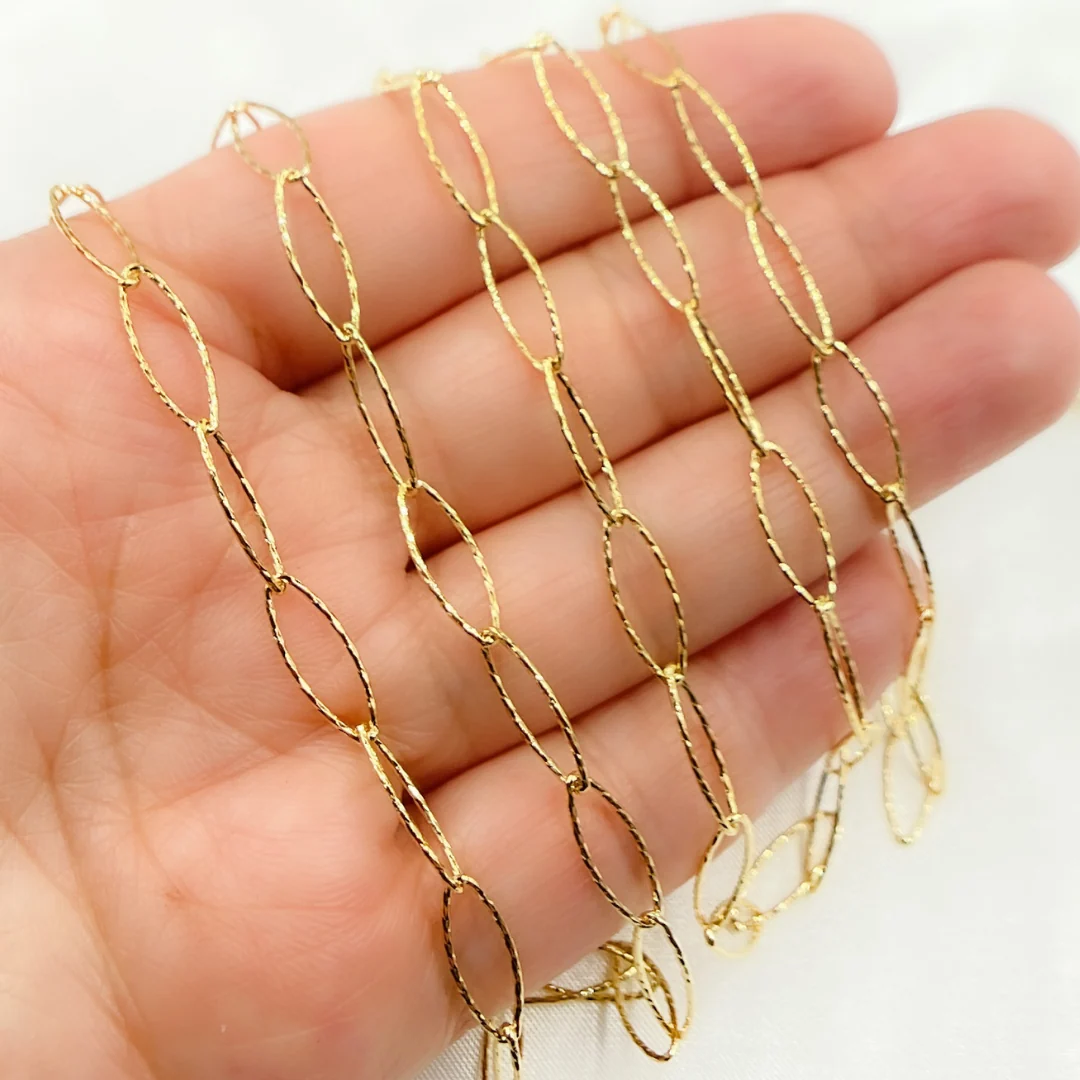 Gold Plated Chains: Gold Over Silver & Silver Chains